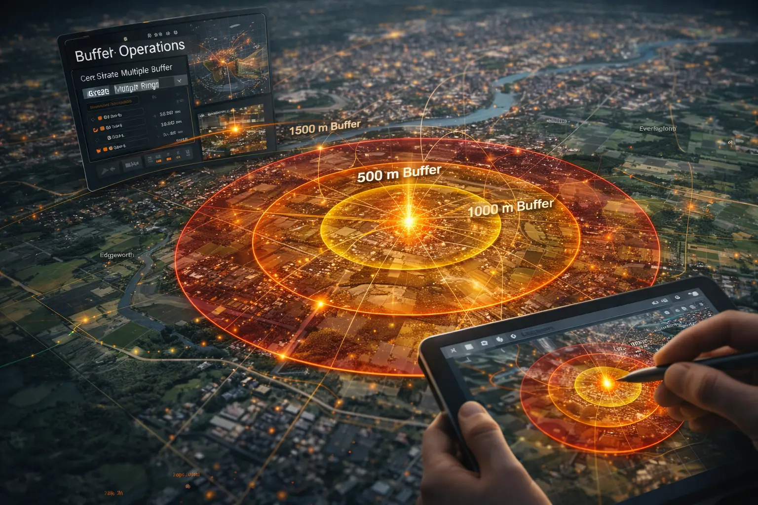 Buffer Operations and Distance Fields