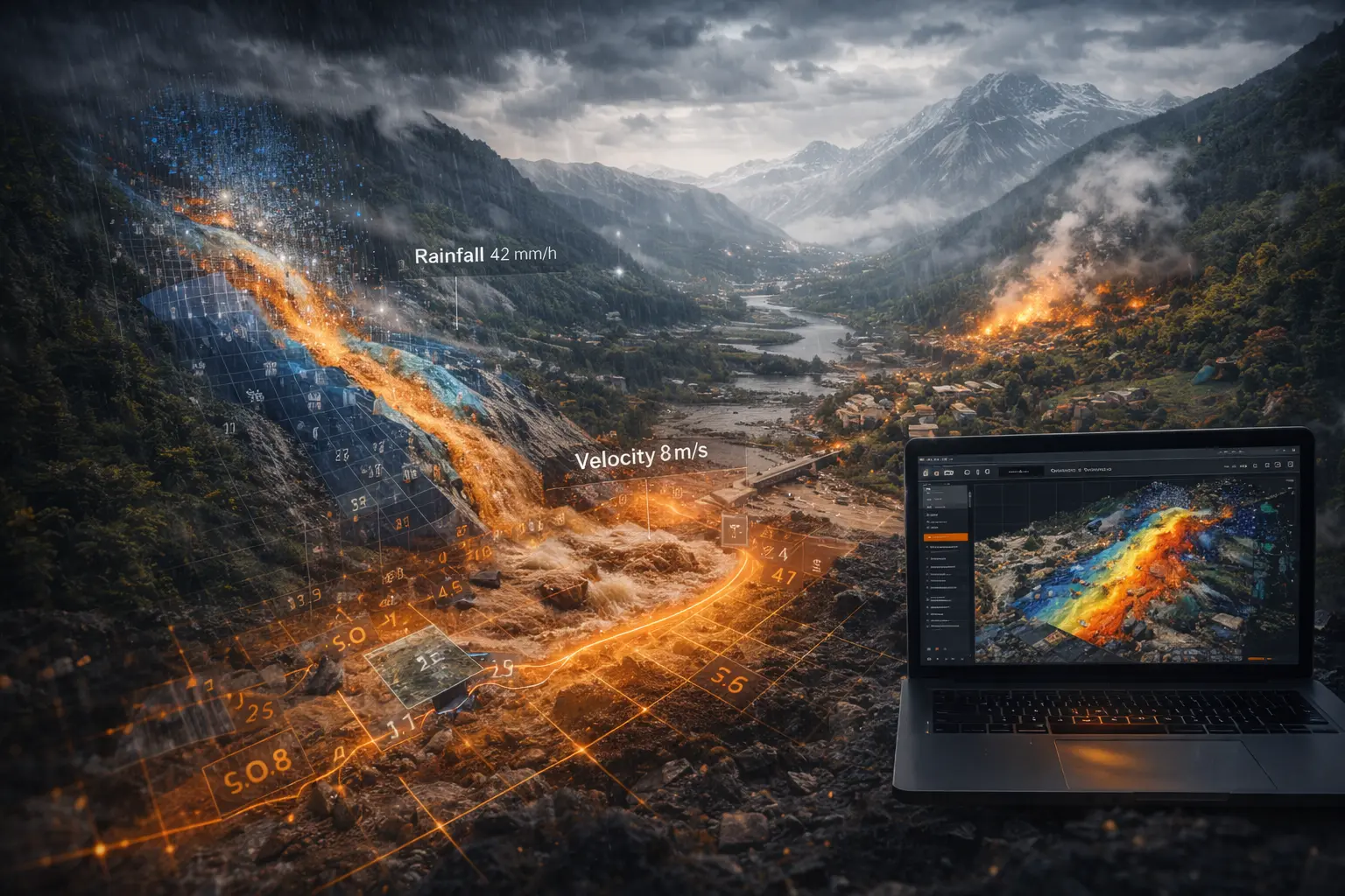 Debris Flow modelling