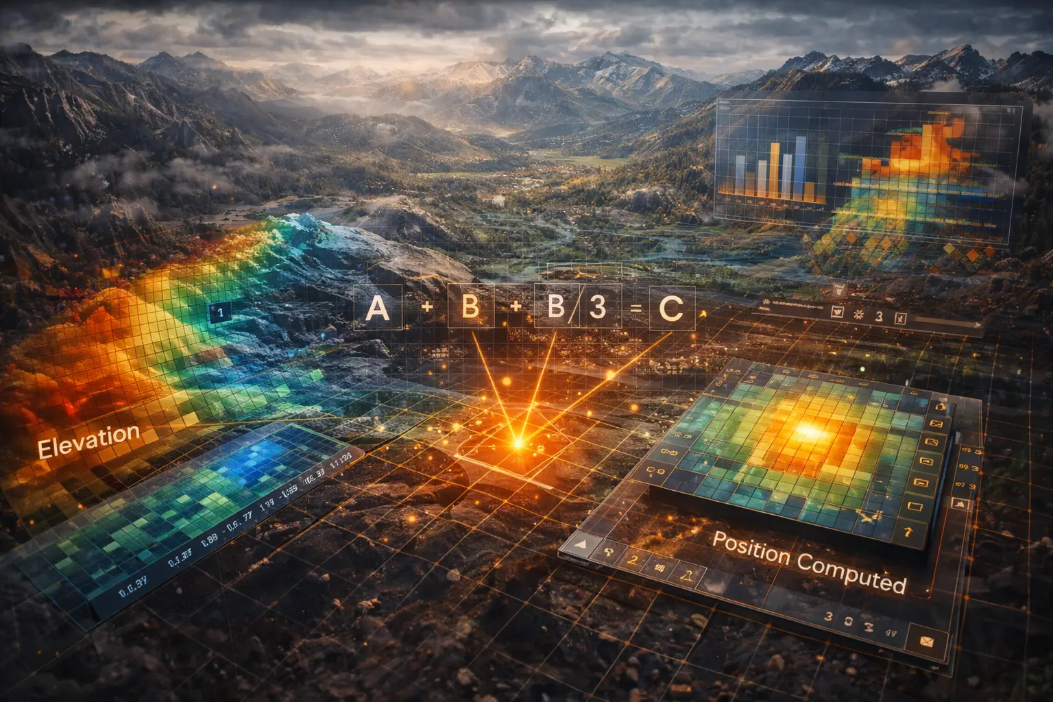 Map Algebra and Focal Operations